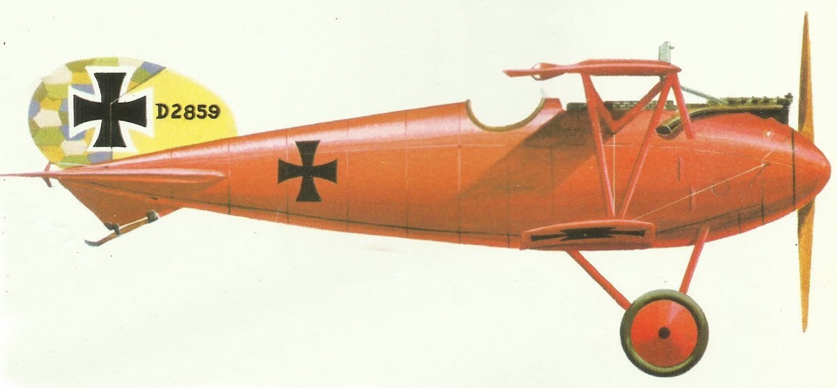 Albatros D.V von Manfred von Richthofen