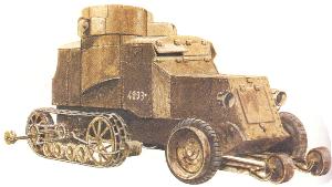 Austin-Putilow Halbketten-Panzerwagen