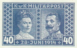 Österreichische Gedenk-Postmarke 