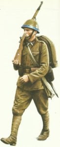Uniform eines Unterfeldwebel der slowakischen Schnellen Division