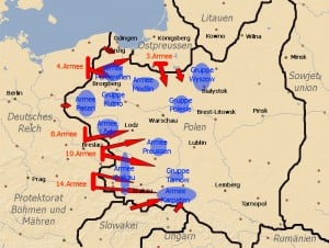 der Polenfeldzug vom 1. bis 7. September 1939 