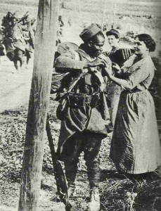 Farbiger französischer Soldat 1914