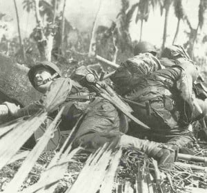 US Soldaten auf Leyte