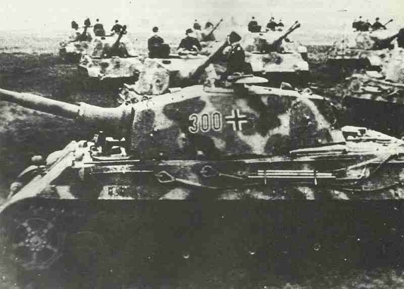 Panzerbataillon mit Königstiger