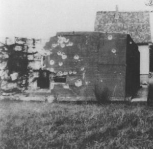 Zerstörter Westwall-Bunker bei Steckenborn (Saarland)