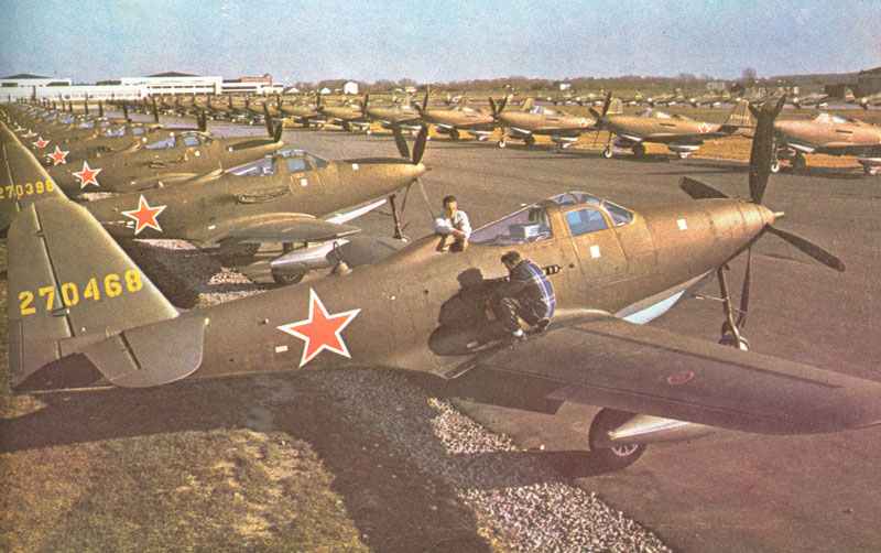 P-39 Kingcobra Lend-Lease Flugzeuge