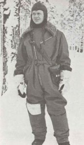 Finnischer Pilot im Winterkrieg