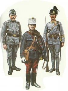 Ungarische Soldaten 1914/15