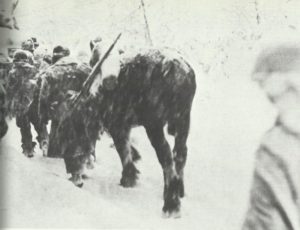 US-Truppen im Winterkrieg in den Ardennen