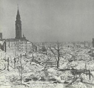 zerstörtes Warschau