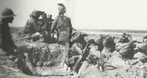 Indische Truppen verteidigen Suez-Kanal