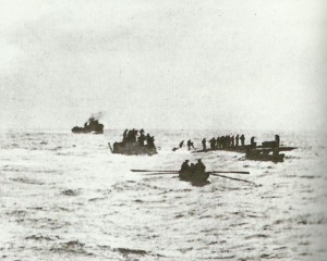 U-8 versenkt