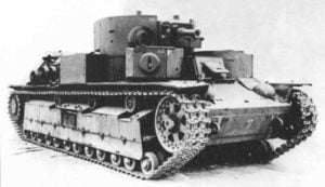 schwere russische Panzer T-28A
