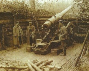 deutsche Lange 15-cm-Kanone 