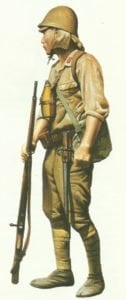 Japanischer Infanterist 1942 Tropen