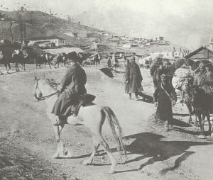 Türkische Kavallerie in Armenien