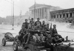 Russische Soldaten in Wien