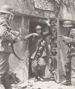 Kapitulation Bunker Maginot-Linie