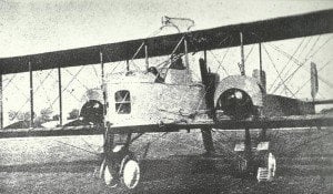 Früher Caproni Ca 3 Bomber-Doppeldecker 