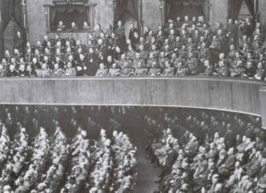 Saal der Krolloper während der Reichstagssitzung vom 19. Juli