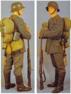 deutsche 1915-Felddienstuniform
