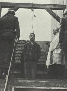 Blockführer des KZ Dachau wird gehängt