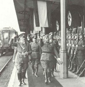 Hitler und der spanische Dikator