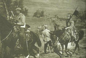 deutsche Kavallerie in Serbien