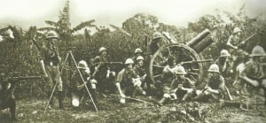 Britische Soldaten in Kamerun