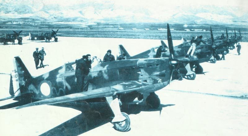 Neue Morane MS 406 Jagdflugzeuge