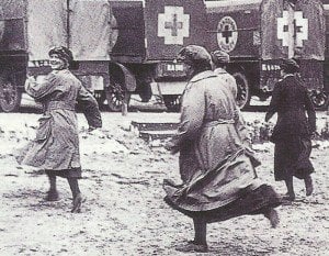  Übung von Rot-Kreuz-Schwestern