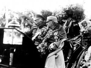 Wilhelm II. und Zar Ferdinand