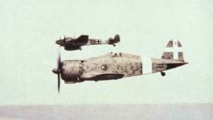 MC200 Saetta mit Bf 110