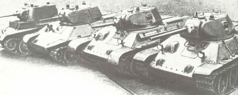 Entwicklung zum T-34