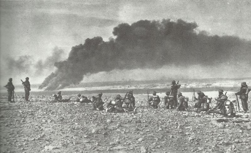 Britische Truppen erreichen Tobruk
