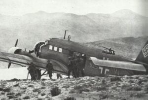 Ju 52 in Maleme gelandet