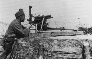 spezielles österreich-ungarisches 47-mm-Infanteriegeschütz