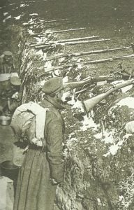bulgarischer Schützengraben