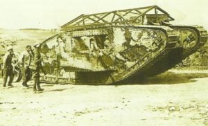 Tank Mk I an der Somme