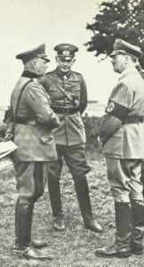 Blomberg, Fritsch, Hitler (1935)