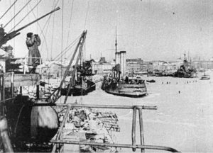 Russische Ostseeflotte in Leningrad 