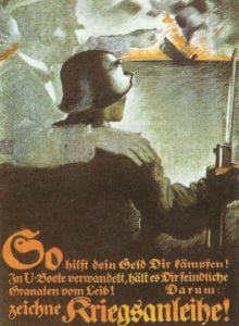 Deutsches Plakat für Kriegsanleihen 