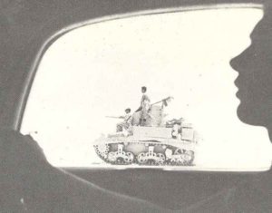 'Ersten Schlacht von El Alamein': ein M3 Stuart 'Honey' Panzer