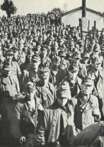 entlassene Kriegsgefangene 1946
