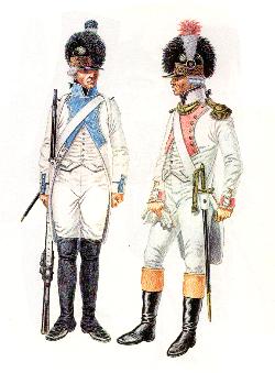 Französische Infanterie 1791