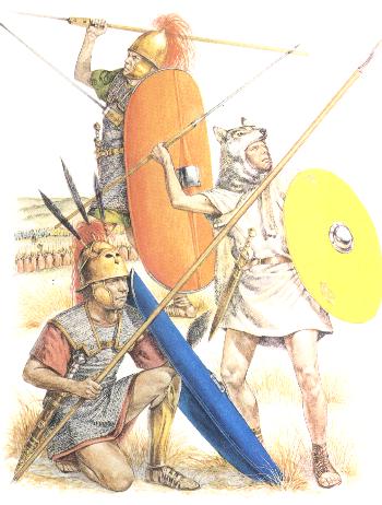 Triarius, Hastatus oder Princeps, Veles