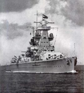 schwere Kreuzer 'Admiral Scheer'
