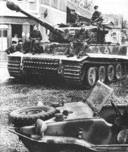 Tiger-Panzer der schweren Panzer-Abteilung 101