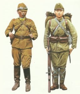 japanische Uniformen