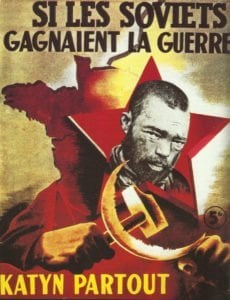 Propagandaplakat im besetzten Frankreich